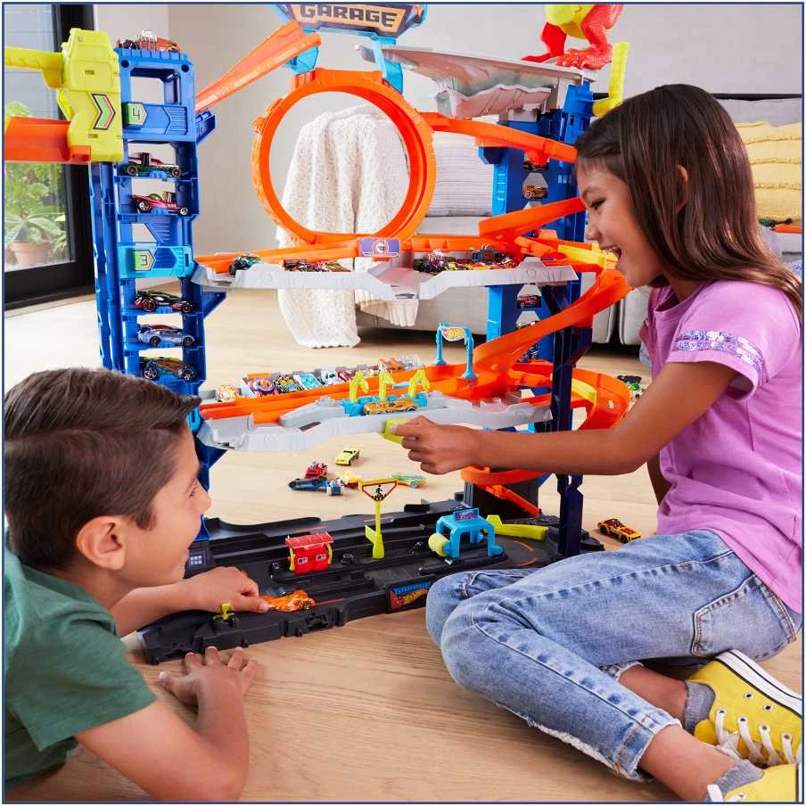 Hot Wheels City žaidimų rinkinys - Didysis garažas