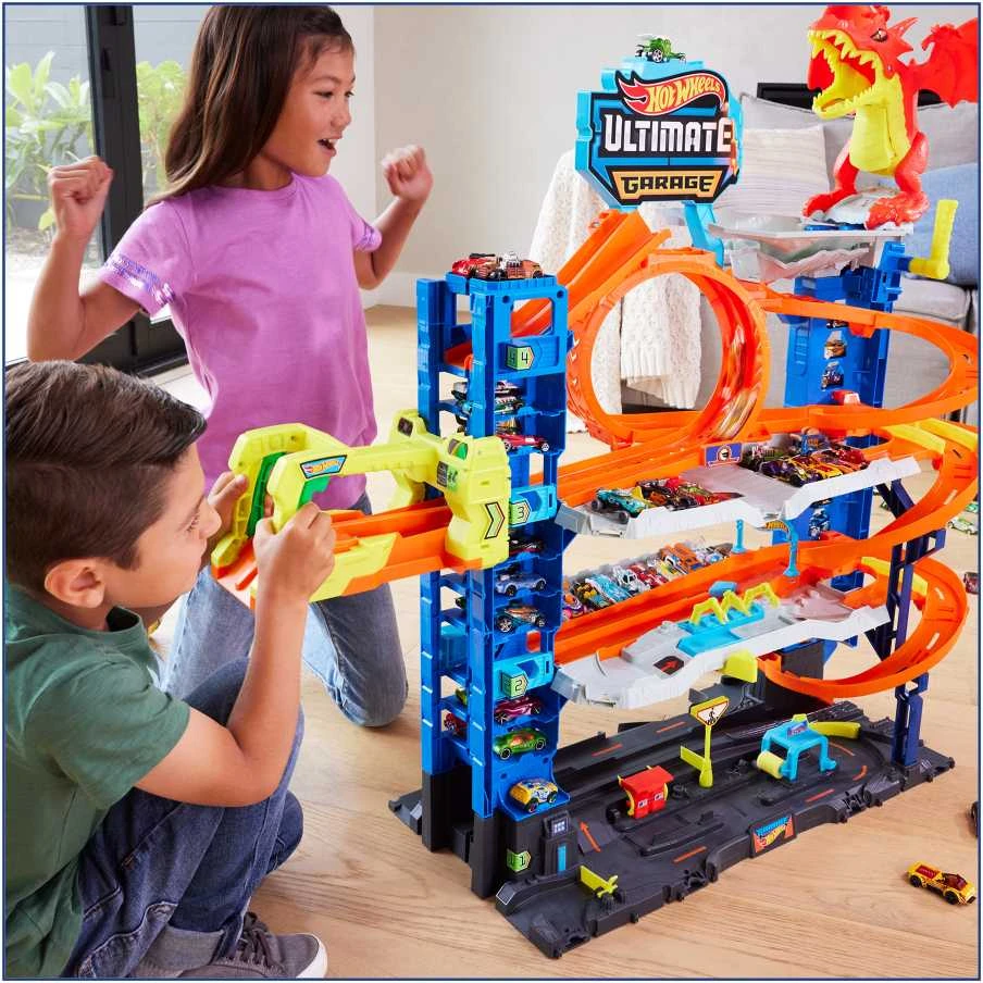 Hot Wheels City žaidimų rinkinys - Didysis garažas