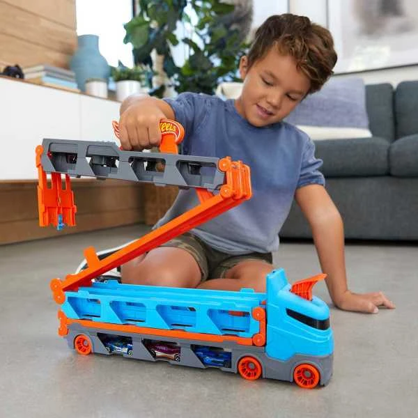 Mattel „Hot Wheels“ traktorius su kompresoriumi (Sioc)