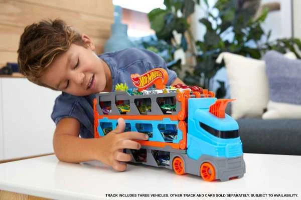 Mattel „Hot Wheels“ traktorius su kompresoriumi (Sioc)