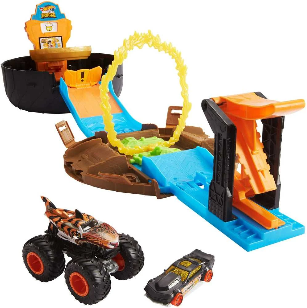 Mattel Hot Wheels triukų rinkinys „Padanga džipams“
