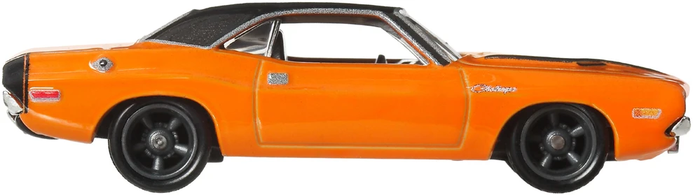 Hot Wheels Greiti ir Įsiutę suasmenintas automobilis 1970 Dodge Challenger R/T
