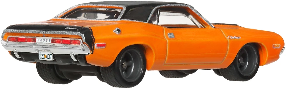 Hot Wheels Greiti ir Įsiutę suasmenintas automobilis 1970 Dodge Challenger R/T