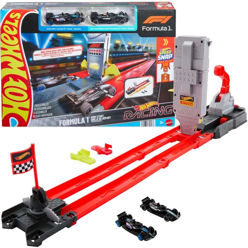 Mattel HOT WHEELS F-1 dvikovos trasa