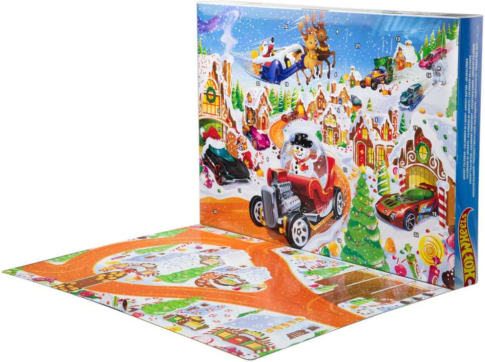 Advento kalendorius Mattel Hot Wheels (JCB47)