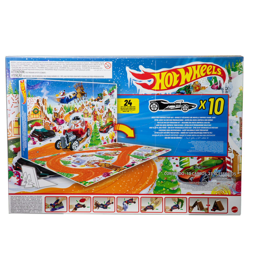 Advento kalendorius Mattel Hot Wheels (JCB47)