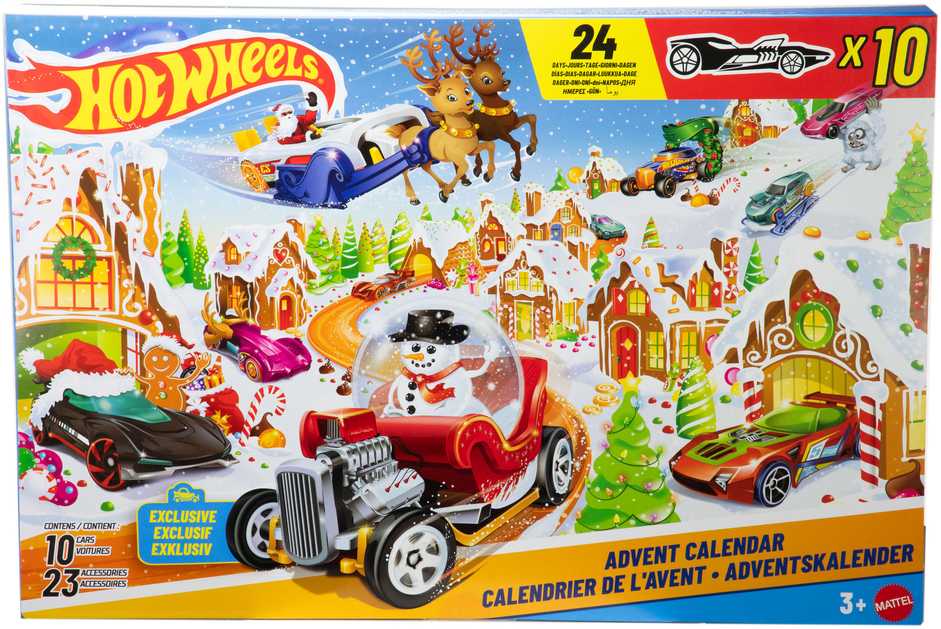 Advento kalendorius Mattel Hot Wheels (JCB47)