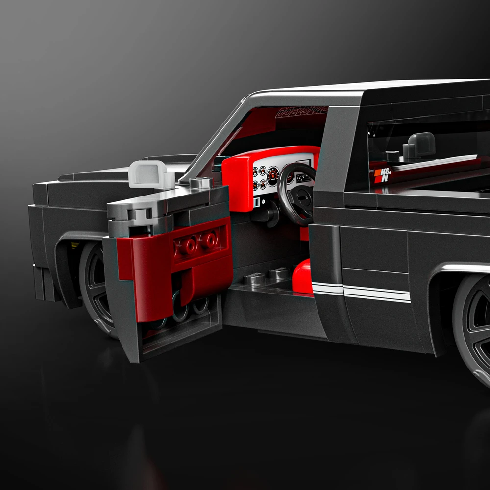 MATTEL BRICK SHOP HOT WHEELS Chevy '83 Silverado konstruktorius (JKG42)