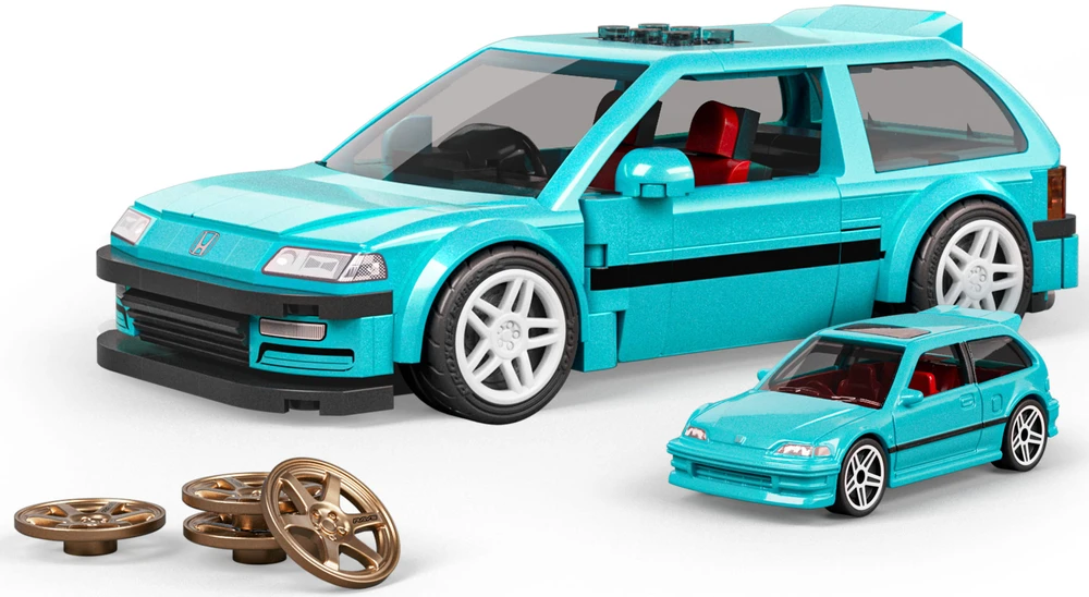 MATTEL BRICK SHOP HOT WHEELS Honda Custom 90 Civic EF