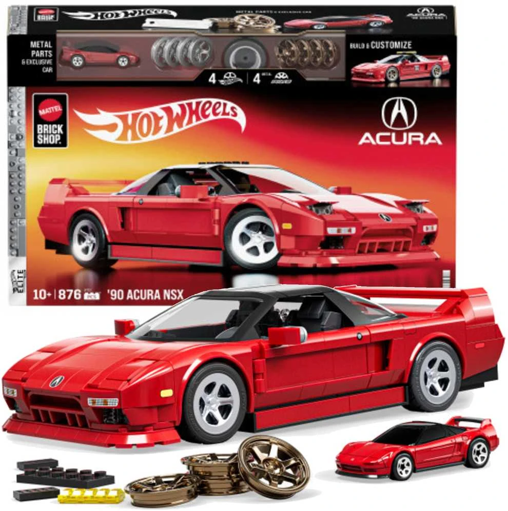 MATTEL BRICK SHOP HOT WHEELS konstruktorius – Elite Acura (JFT17)