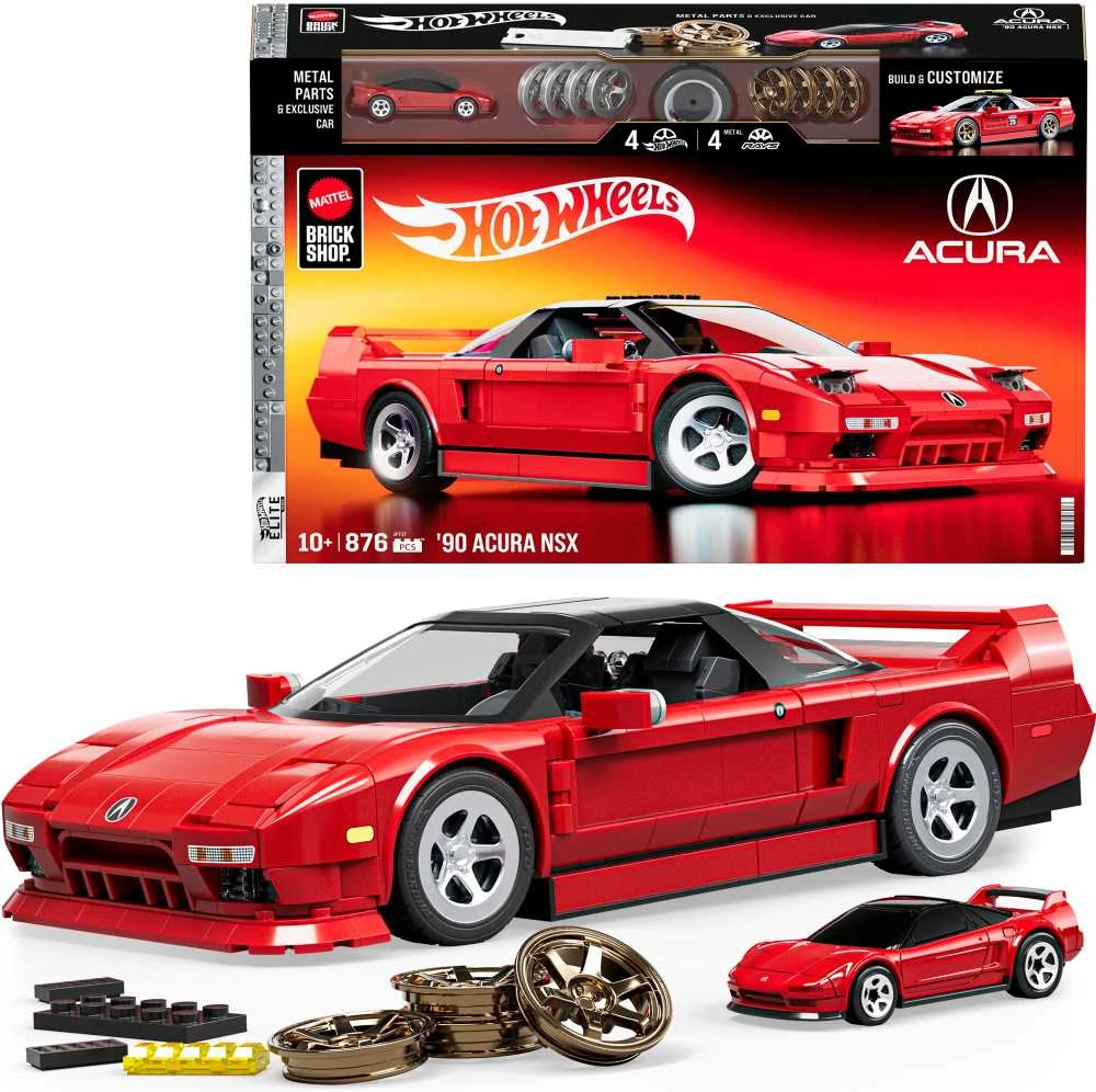 MATTEL BRICK SHOP HOT WHEELS konstruktorius – Elite Acura (JFT17)