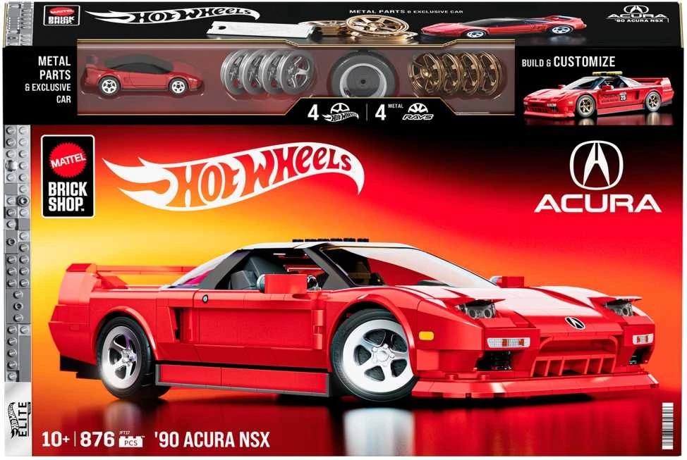 MATTEL BRICK SHOP HOT WHEELS konstruktorius – Elite Acura (JFT17