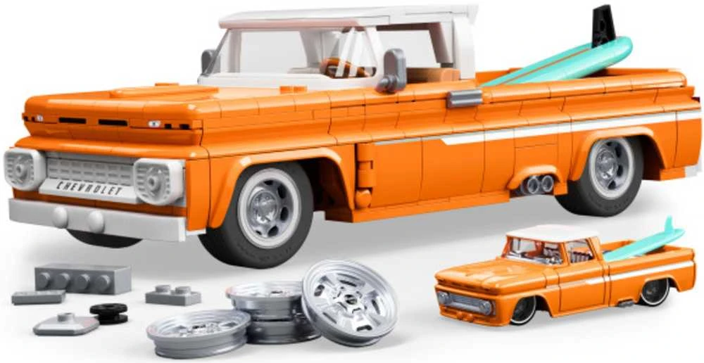 MATTEL BRICK SHOP HOT WHEELS konstruktorius – Elite Chevy (JFT20)