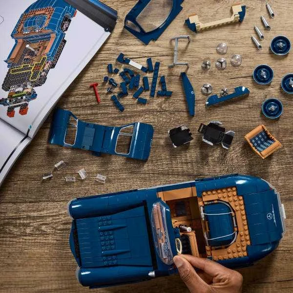 MATTEL BRICK SHOP HOT WHEELS konstruktorius – Mercedez Benz 300 SL (HWW25)