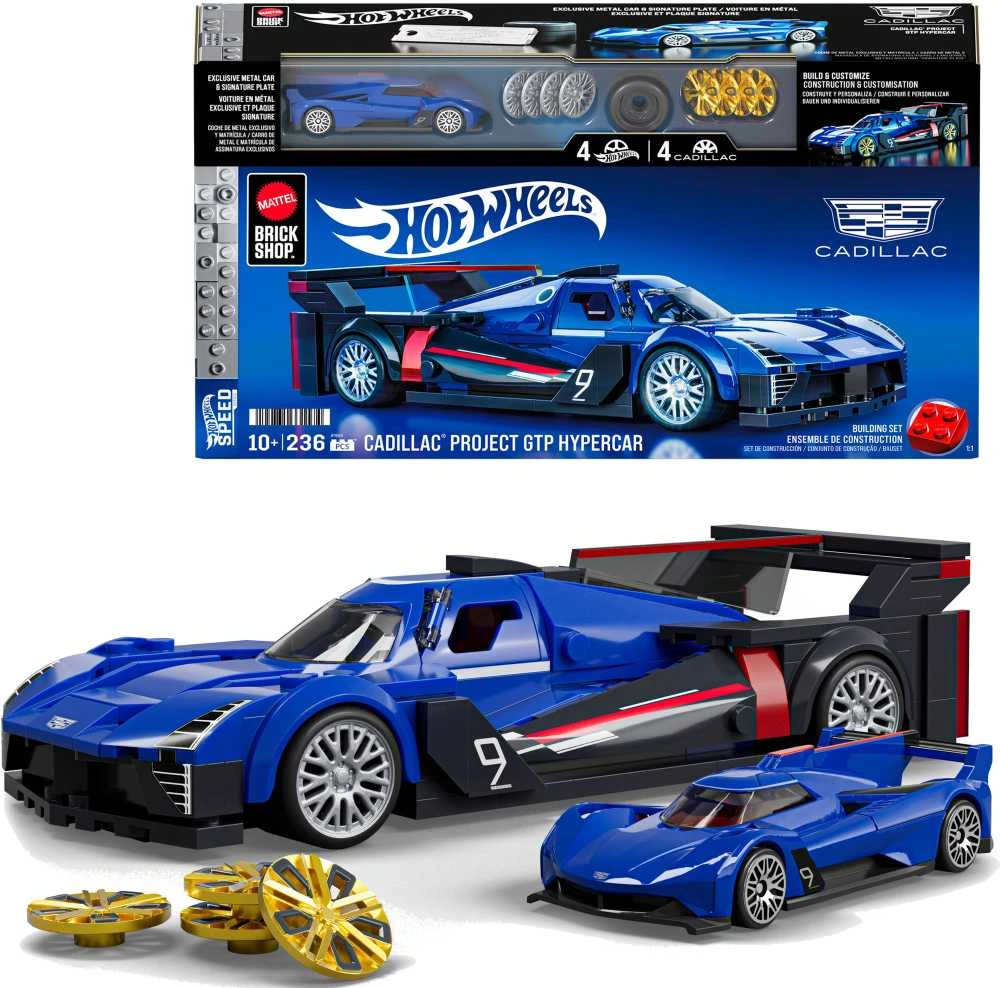 MATTEL BRICK SHOP HOT WHEELS konstruktorius – Speed Cadillac (JFR89)