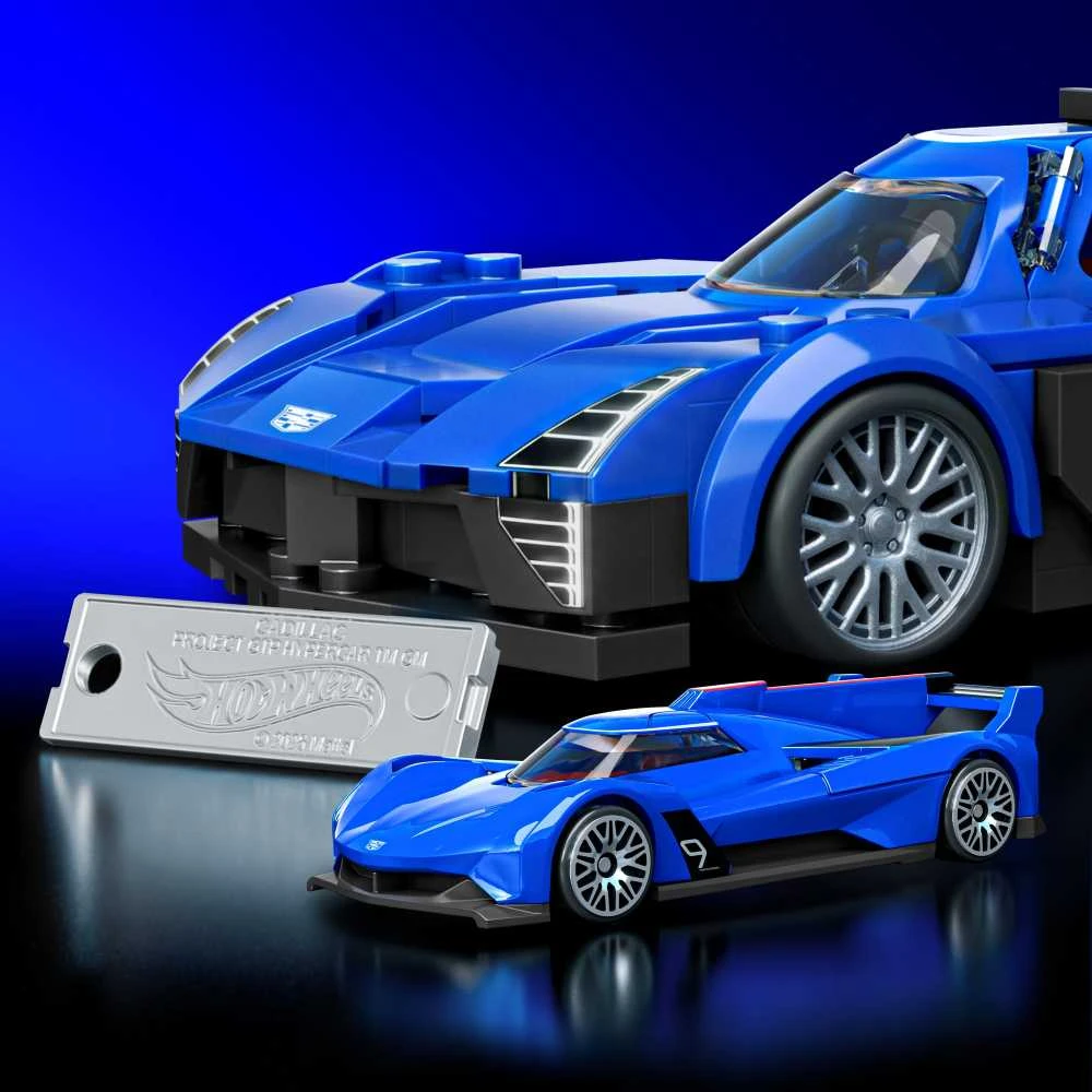 MATTEL BRICK SHOP HOT WHEELS konstruktorius – Speed Cadillac (JFR89)