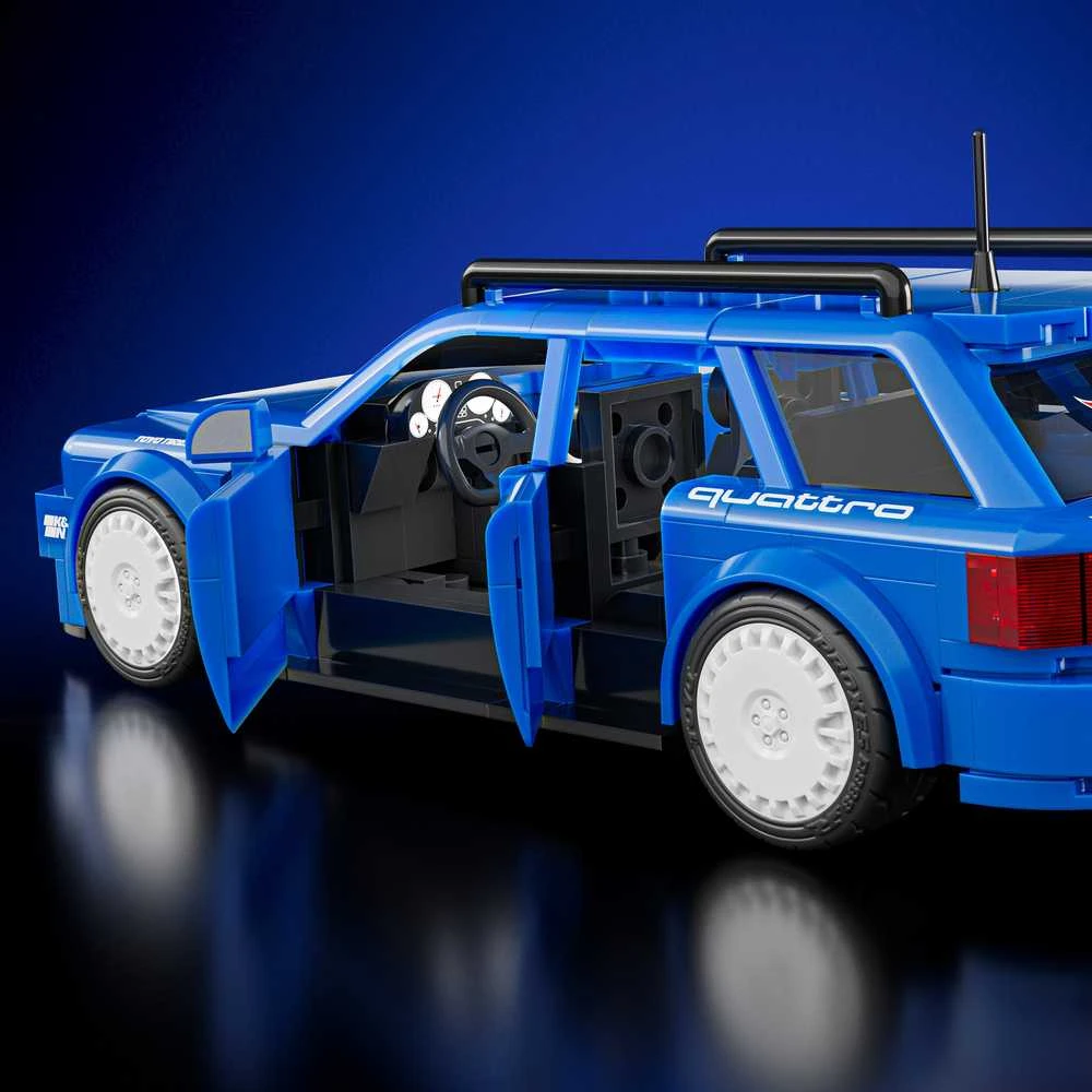 MATTEL BRICK SHOP HOT WHEELS konstruktorius – Speed Audi (JGR28)