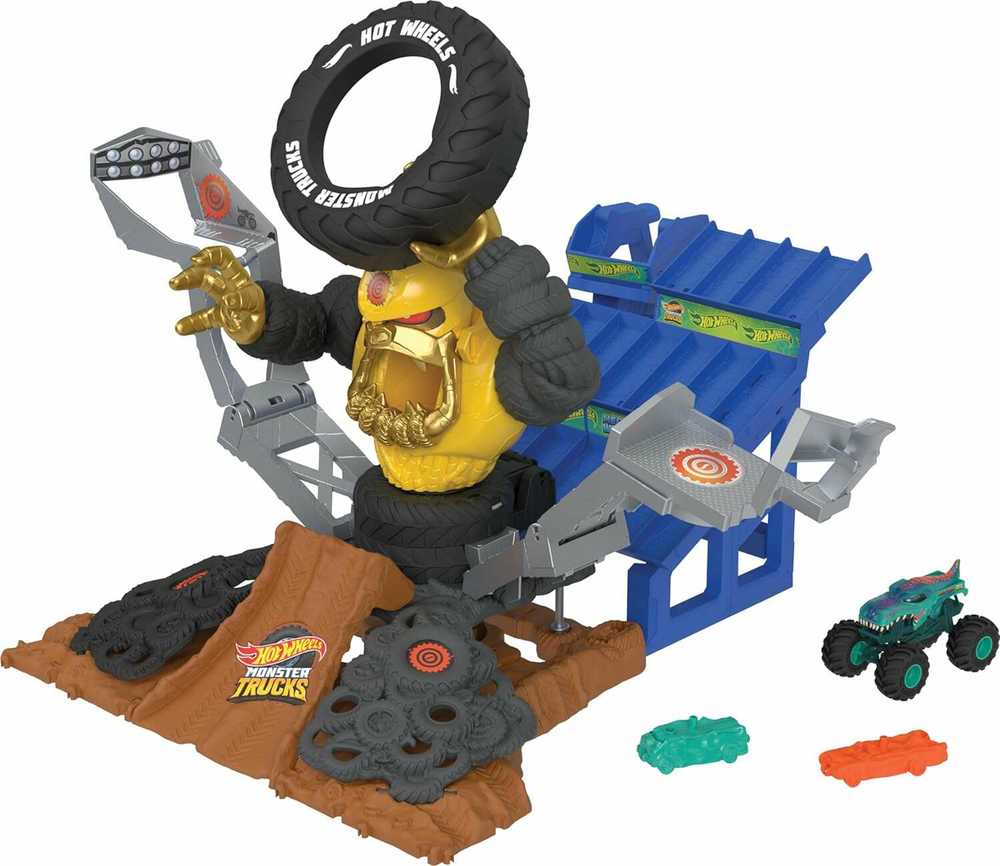 Mattel Žaislinis Hot Wheels Monster Trucks Mega-Wrex arena