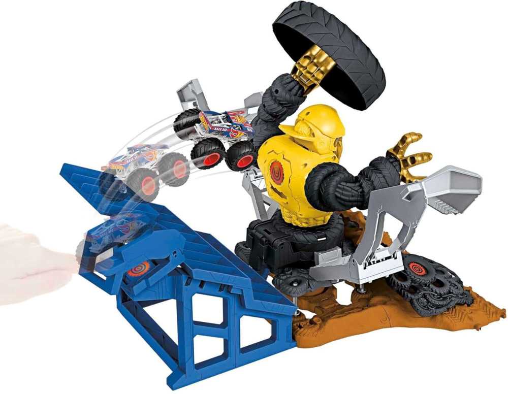 Mattel Žaislinis Hot Wheels Monster Trucks Mega-Wrex arena