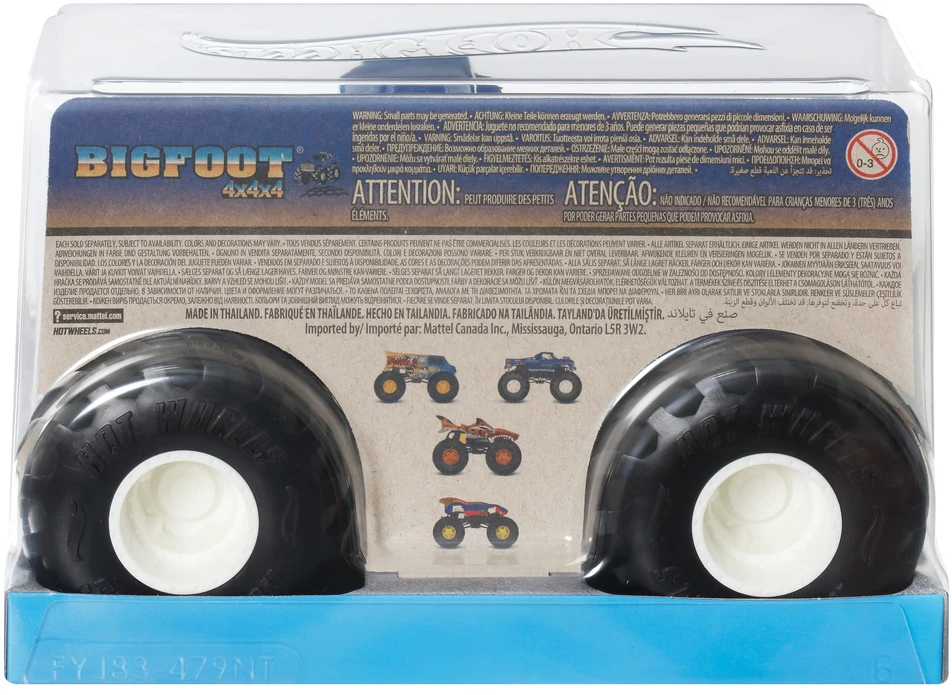 Hot Wheels Monster Trucks Bigfoot 21 cm