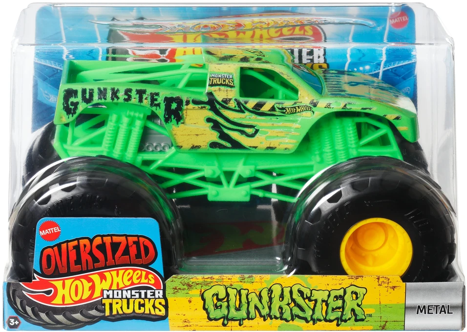 Hot Wheels Monster Trucks Gunkster 21 cm