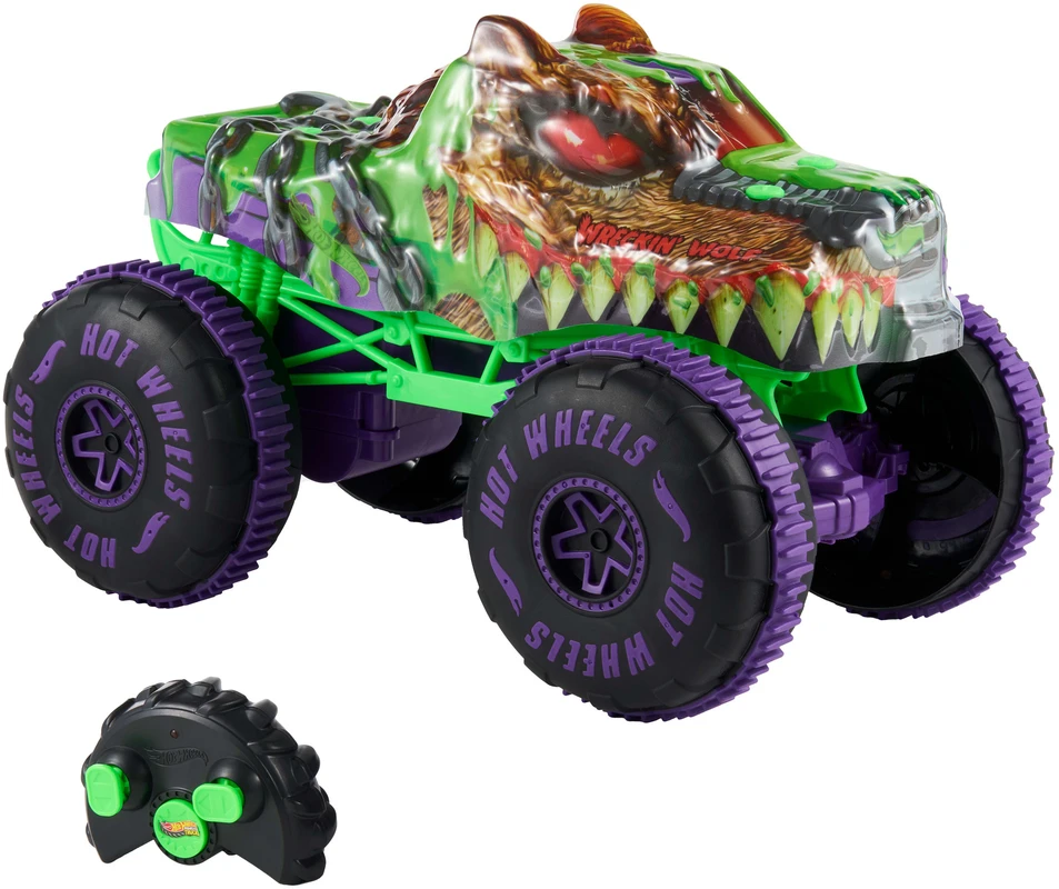Mattel Samochód zdalnie sterowany 1 15 Mutant wolf (JMM77)