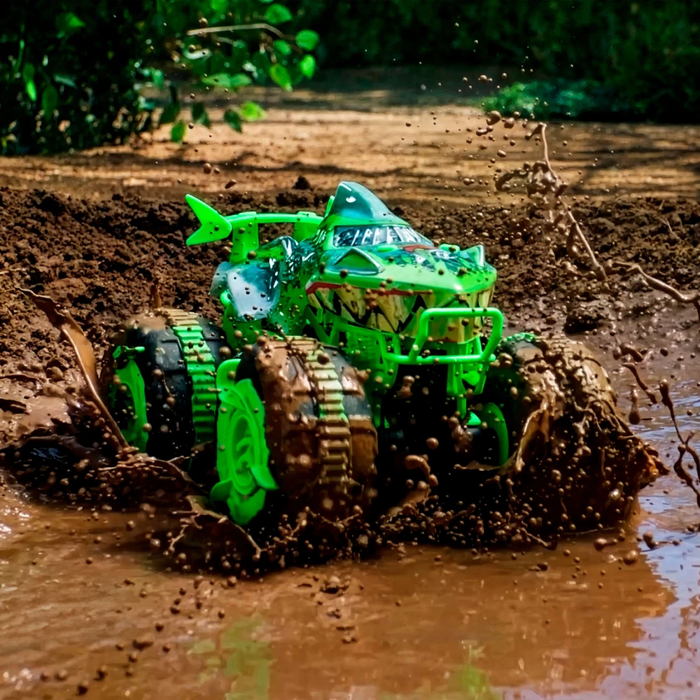 Mattel HOT WHEELS MONSTER TRUCKS RC automodelis – All-Terrain Great Bite (JMM76)