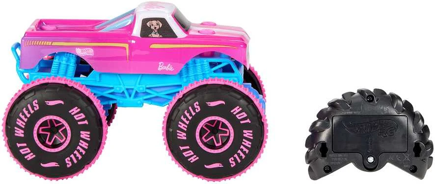 Mattel HOT WHEELS MONSTER TRUCKS RC Barbie džipas (JHW58)