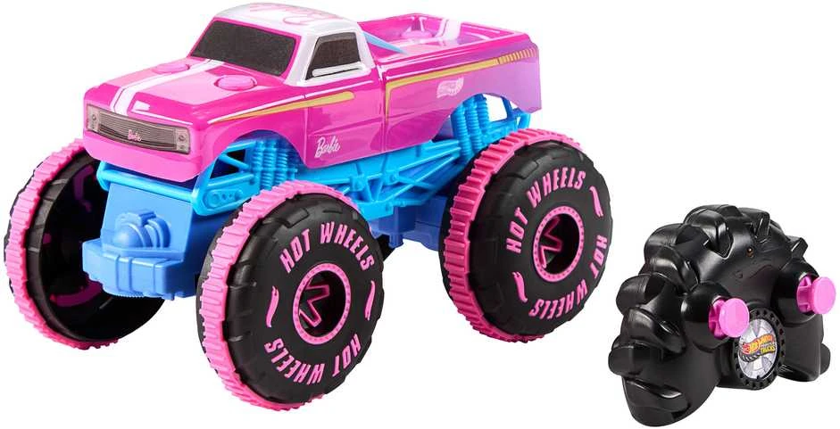 Mattel HOT WHEELS MONSTER TRUCKS RC Barbie džipas (JHW58)