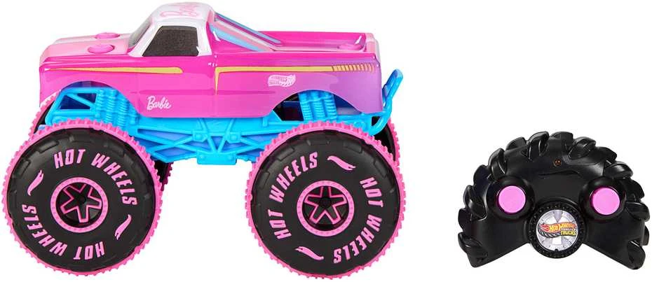 Mattel HOT WHEELS MONSTER TRUCKS RC Barbie džipas (JHW58)