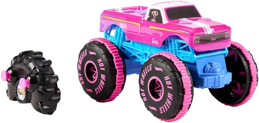 Mattel HOT WHEELS MONSTER TRUCKS RC Barbie džipas (JHW58)