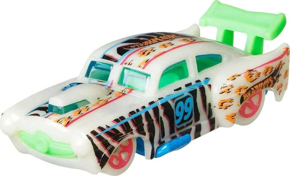 Mattel Hot Wheels Monster Trucks Šviečia tamsoje Vehicles HCB57 rinkinys