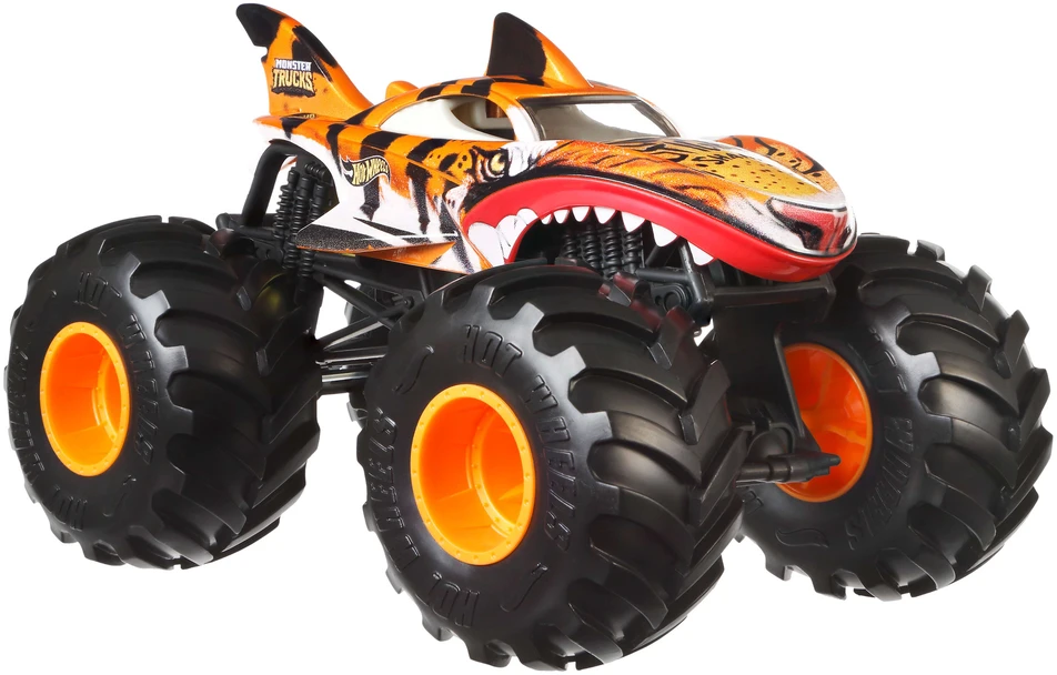 Mattel Žaislinis Hot Wheels Monster Trucks automobilis 1:24 mastelio