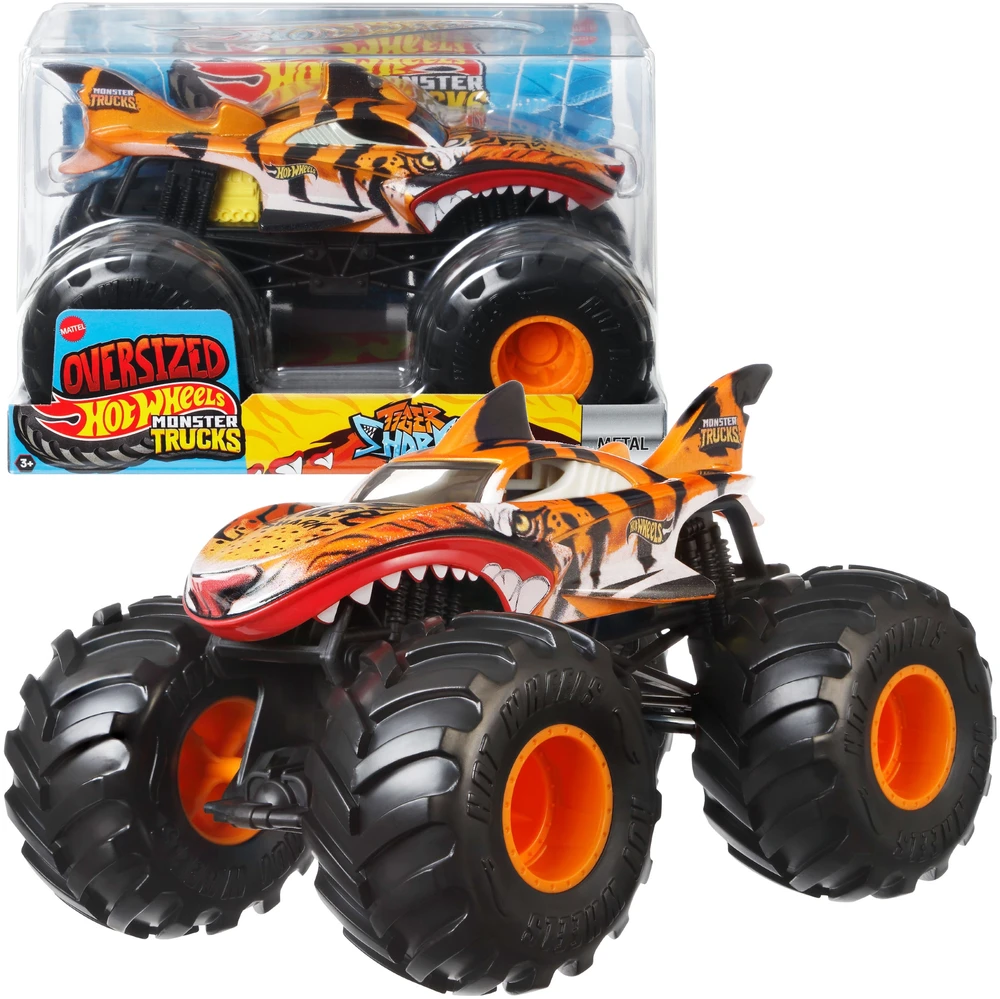 Mattel Žaislinis Hot Wheels Monster Trucks automobilis 1:24 mastelio