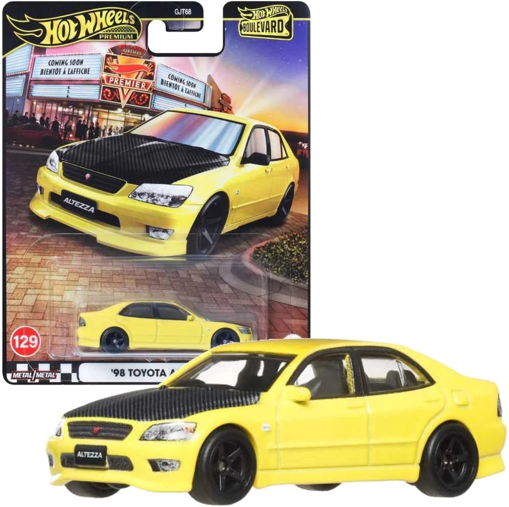 Mattel Hot Wheels Premium Boulevard automobilis '98 Toyota Aukštis 7 cm