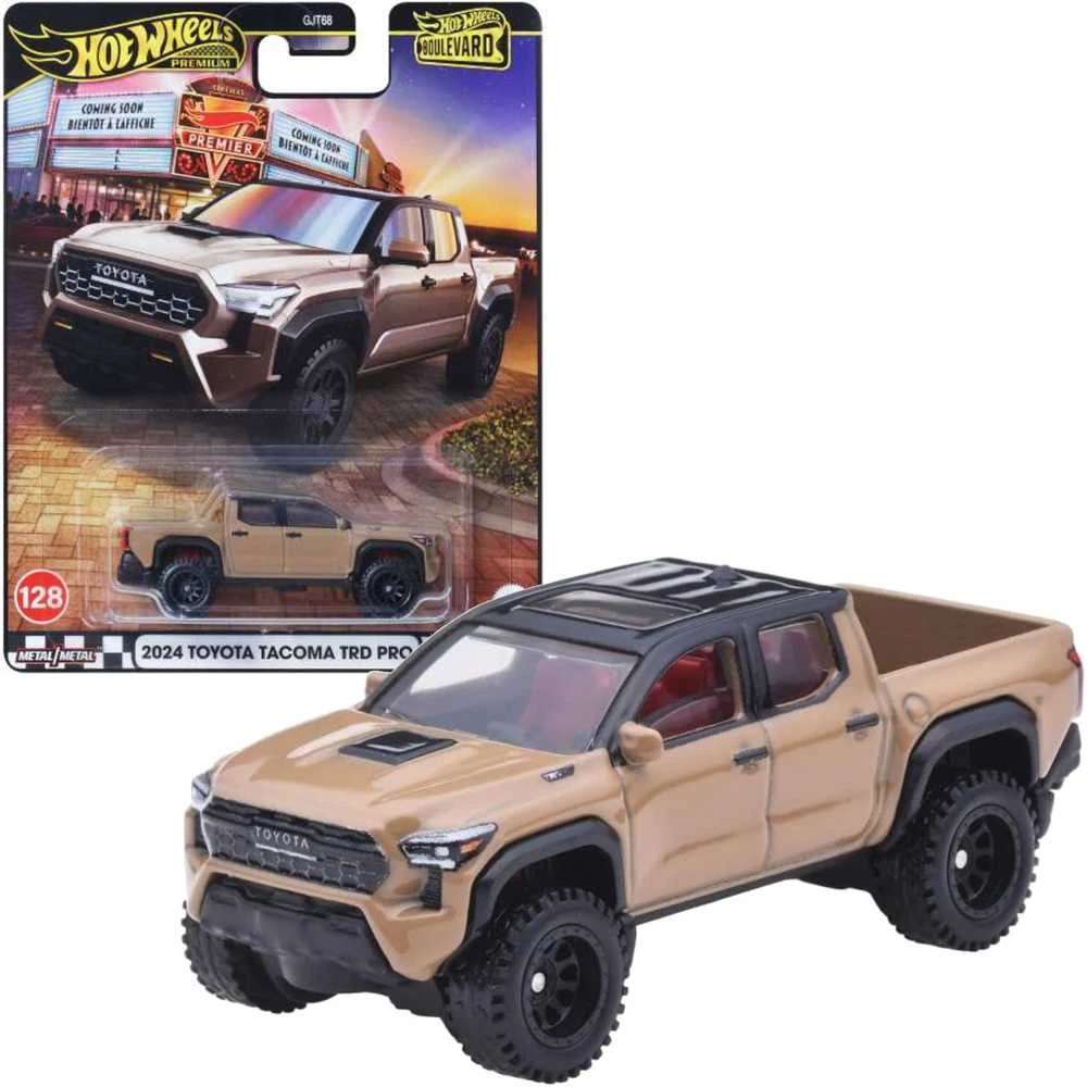 Hot Wheels Premium Boulevard automobilis 2024 Toyota Tacoma TRD PRO 7,5 cm