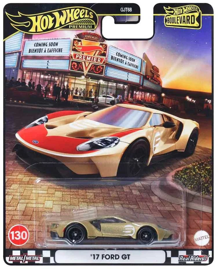 Hot Wheels Premium Boulevard automobilis '17 Ford GT 7,5 cm