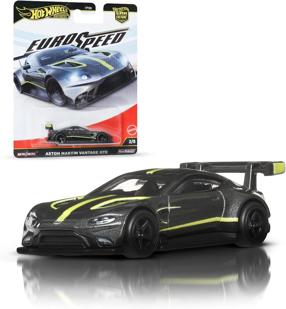 Mattel Hot Wheels Premium Eurospeed Aston Martin Vantage GTE 1:64