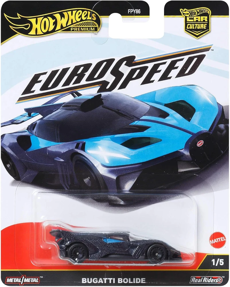 Hot Wheels Premium Eurospeed Bugatti Bolide 1:64