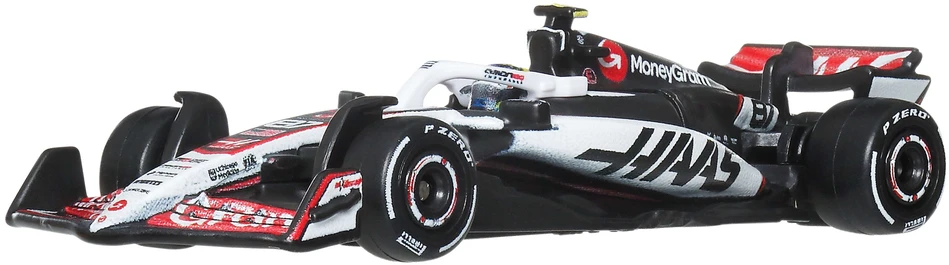 Hot Wheels Premium Formulė 1 MoneyGram Haas 2 vnt. metalinių F1 bolidų Esteban Ocon #31 ir Oliver Bearman #87