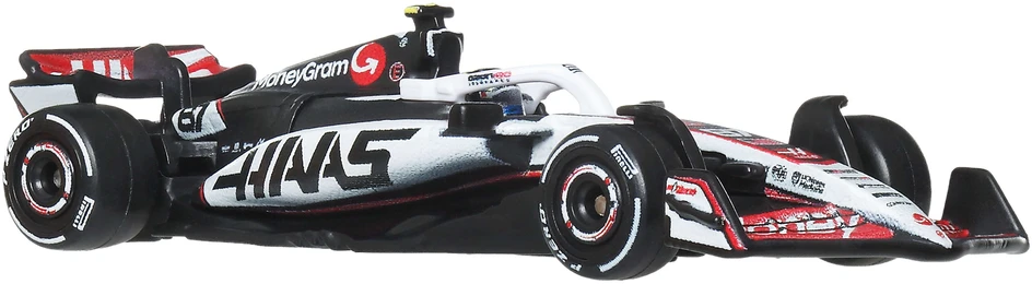 Hot Wheels Premium Formulė 1 MoneyGram Haas 2 vnt. metalinių F1 bolidų Esteban Ocon #31 ir Oliver Bearman #87