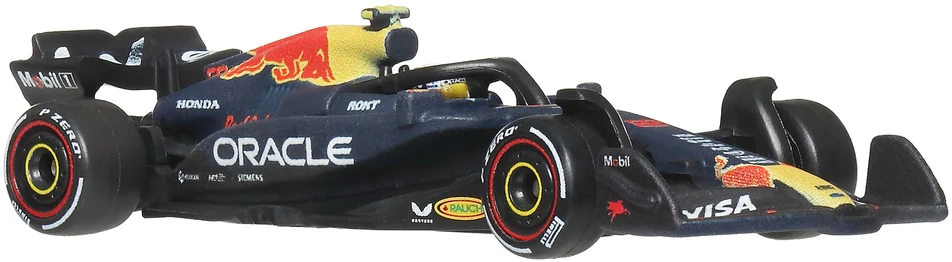 Mattel HOT WHEELS PREMIUM F1 Raudona Bull Max Verstappen ir Yuki Tsunoda bolidai (2 vnt.) (JMM95)