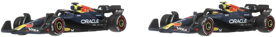 Mattel HOT WHEELS PREMIUM F1 Raudona Bull Max Verstappen ir Yuki Tsunoda bolidai (2 vnt.) (JMM95)