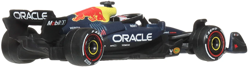 Mattel HOT WHEELS PREMIUM F1 Raudona Bull Max Verstappen ir Yuki Tsunoda bolidai (2 vnt.) (JMM95)