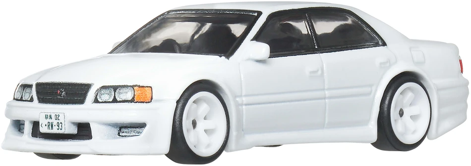 Hot Wheels Aukščiausios kokybės 2 transporto priemonių rinkinys Toyota Chaser JZX 100 ir 1989 Toyota Supra