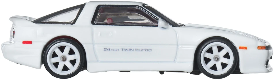 Hot Wheels Aukščiausios kokybės 2 transporto priemonių rinkinys Toyota Chaser JZX 100 ir 1989 Toyota Supra