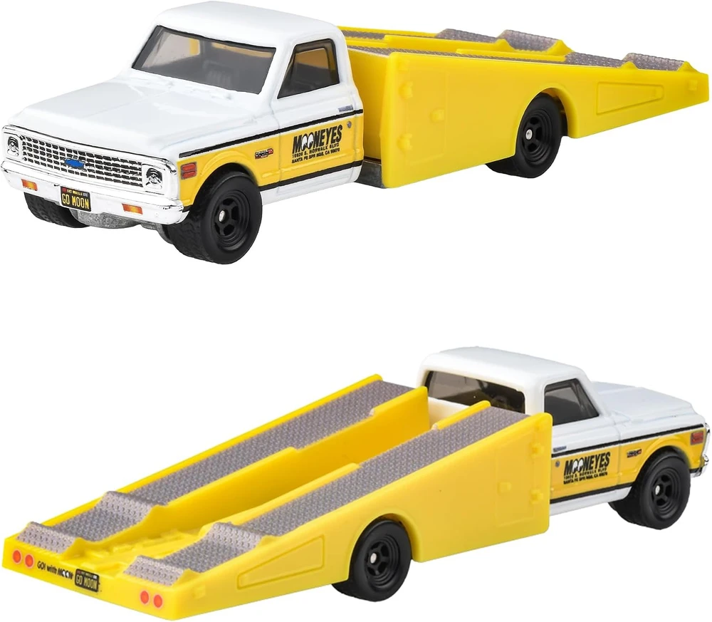 Hot Wheels Premium 4 transporto priemonių rinkinys Mooneyes