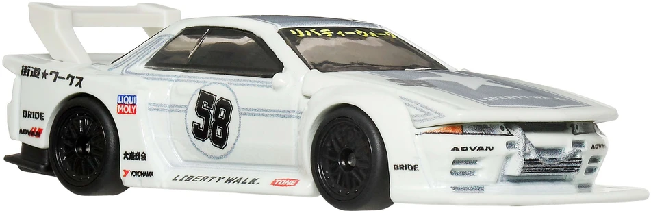 Hot Wheels Premium Aero Styles LB-Kaido Works Nissan R32 Skyline GT-R JKF05