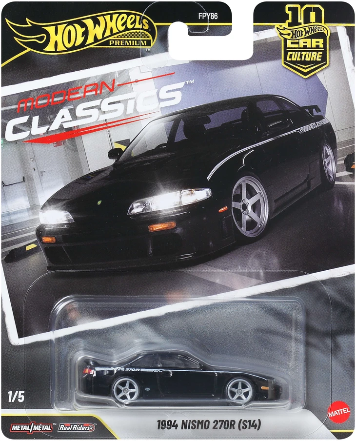 Hot Wheels Premium Modern Classics 1994 Nismo 270R (S14)