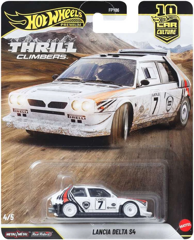 Mattel „Hot Wheels Premium Thrill Climbers“ trasa „San Francisco Delta S4“ 7 cm